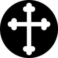 Rosco 78062 M size Gobo 8062 Gothic Cross