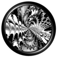 Rosco 82713 B size Glass Gobo 713/G Fractal 2