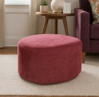 18553 Pink Footstool