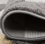 Asher Rug Grey-Mustard