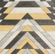 Asher Rug Grey-Mustard