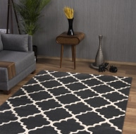 Darcy Rug Dark Grey
