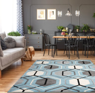 Elise Rug Blue-Grey