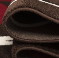 Primrose Rug Choc-Red