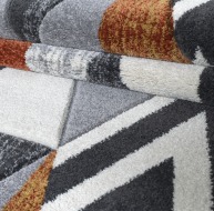 Mason Rug - 100 Grey Orange