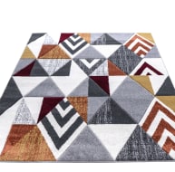Mason Rug - 100 Grey Orange