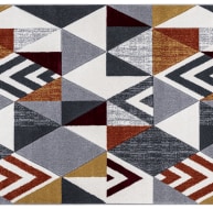 Mason Rug - 100 Grey Orange