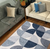 Mason Rug - 105 Grey Blue