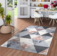 Mason Rug - 107 Grey Pink