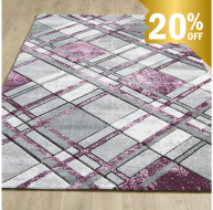 Accra Rug - Grey Lilac