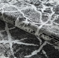 Alisa Rug - Dark Grey Black