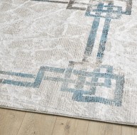 Alisa Rug - Beige Blue
