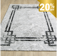 Alisa Rug - Grey Black