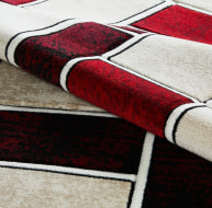 Lagos Rug - Cream Red