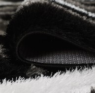 Mercury Rug - Black Grey