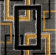 Mercury Rug - Grey Gold