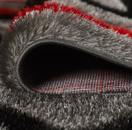 Mercury Rug - Grey Red