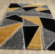 Pluton Rug - Grey Gold