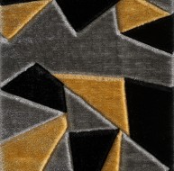 Pluton Rug - Grey Gold