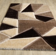 Pluton Rug - Beige Brown