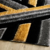 Saturn Rug - Grey Gold