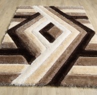 Saturn Rug - Beige Brown