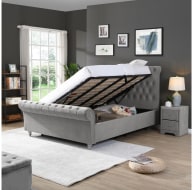 Kilkenny Silver Side Gas-Lift Bed