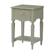 Ritz Lamp Table - Olive Green