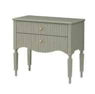 Ritz Small Console - Olive Green