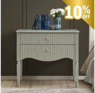 Ritz Small Console - Olive Green