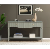 Ritz Large Console - Olive Green