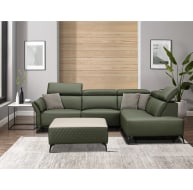 Milan Electric Corner Suite (Forest Green)