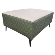 green-leather-ottoman-stool
