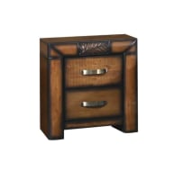wooden bedside locker