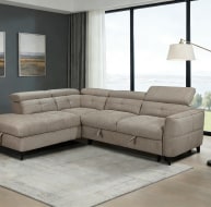 Sophie Corner Sofa Brown
