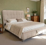 Limerick Beige Storage Bed