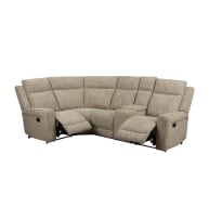beige-fabric-corner-suite-recliner