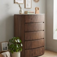 tall chest walnut