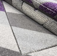 Asher Rug Grey-Lilac