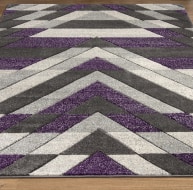 Asher Rug Grey-Lilac