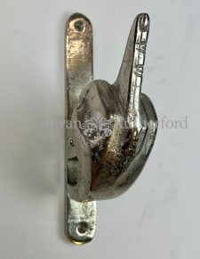 Raw Nickel Middle Finger Hand Door Knocker (to be bought in qtys of 2)