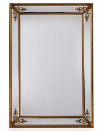 Large Gold French Mirror