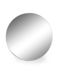 Extra Large Round Silver Framed Arden Wall Mirror