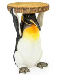 Penguin Holding "Trunk Slice" Side Table