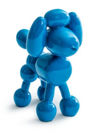 Decorative Blue Balloon Poodle