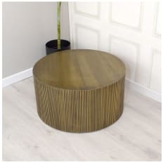Mirage Antique Brass Coffee Table