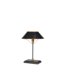 Oriental Black and Gold Table Lamp