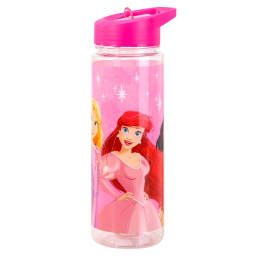 Princess Plastic Bottle with Straw
