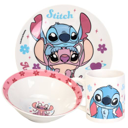 Stitch 3pcs Ceramic Dinner Set