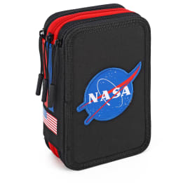 NASA 3 Zipped Filled Pencil Case